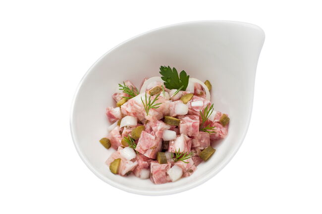 Thekensalat Sülzsalat mit Dressing Dr. Doerr Feinkost GmbH & Co. KG