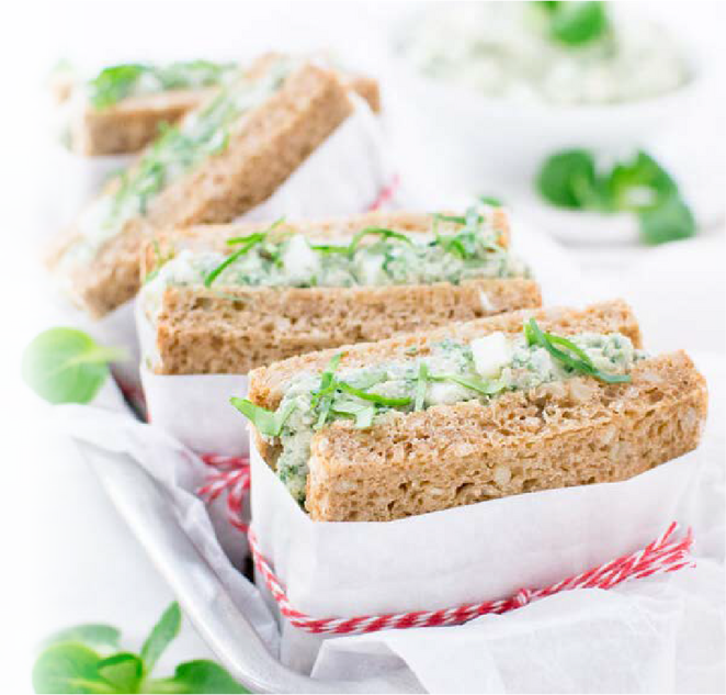 Pumpernickel-Häppchen