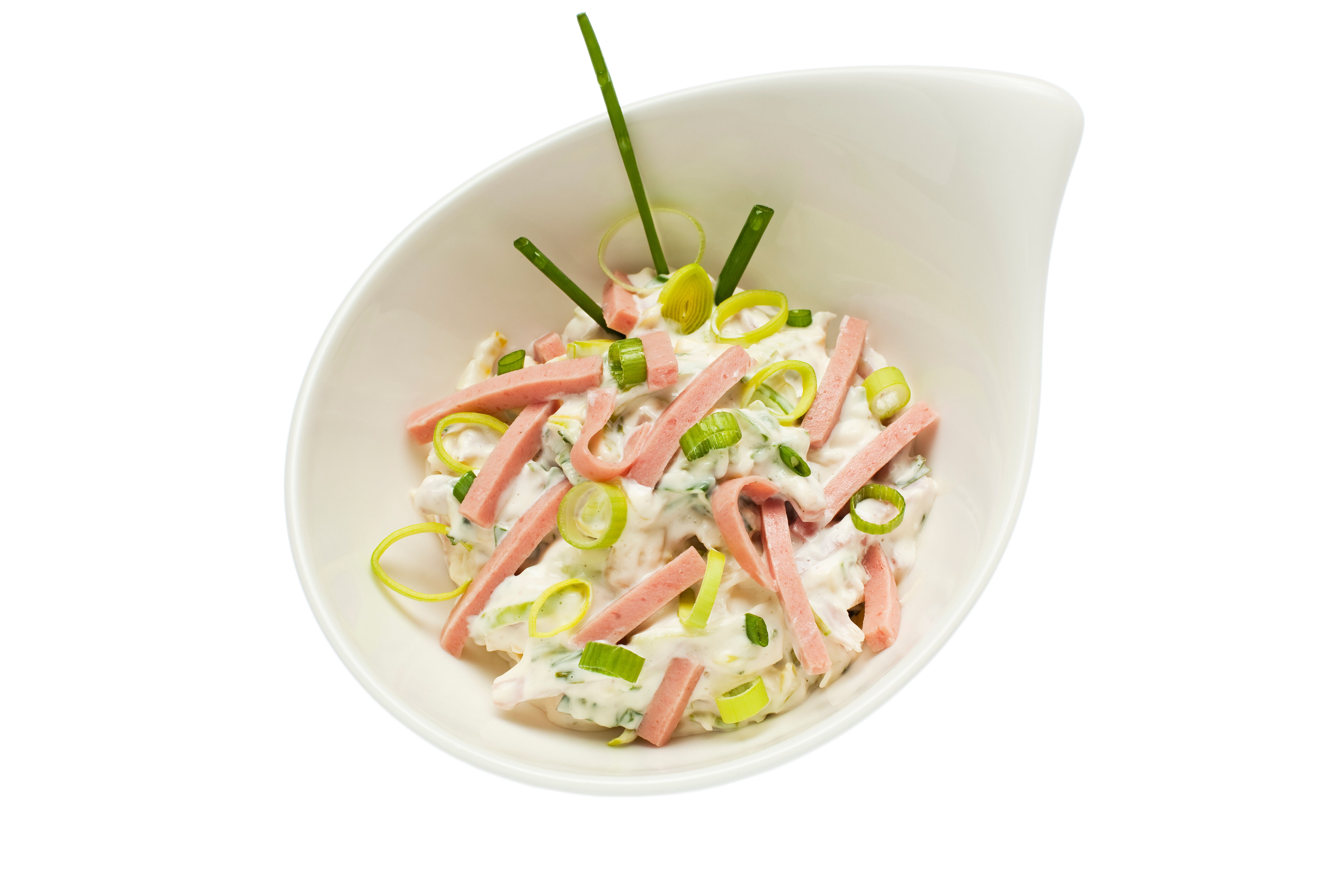 Thekensalat Lauchsalat mit Schinken Dr. Doerr Feinkost GmbH & Co. KG