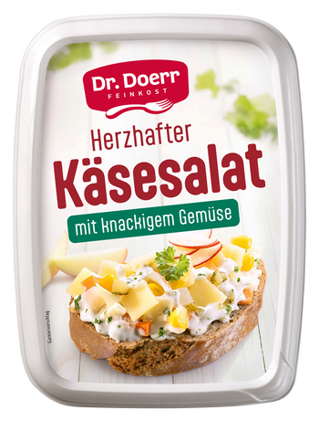 Dr. Doerr Käsesalat mit knackigem Gemüse - Produktabbildung