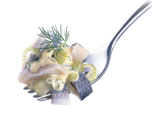 Dr. Doerr Dillhappen auf Gabel - Garniervorschlag