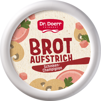 Dr. Doerr Brotaufstrich Schinken Champignon  - Produktabbildung