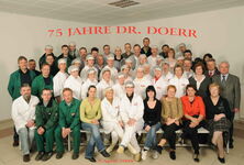 2008: Belegschaft von Dr. Doerr Feinkost zum 75jährigen Jubiläum