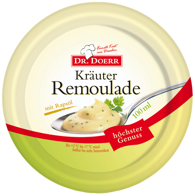Dr. Doerr Kräuter-Remoulade mit Rapsöl - Produktabbildung