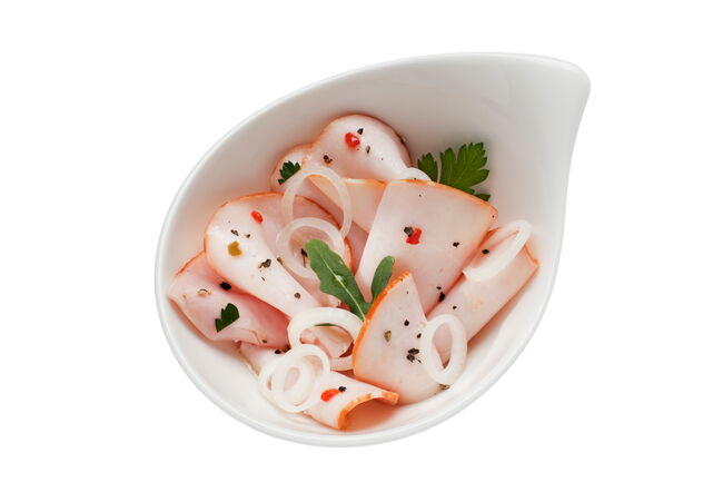 Thekensalat Kassler-Zwiebelfleisch Dr. Doerr Feinkost GmbH & Co. KG