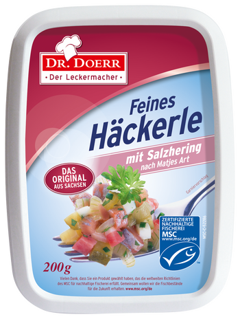 Dr. Doerr Feines Häckerle mit Salzhering - Produktabbildung