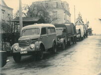 Fuhrpark der Dr. Doerr Feinkost in den 70er Jahren
