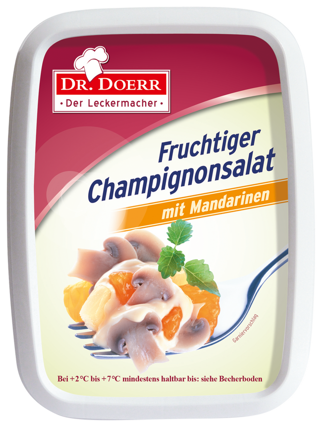 Dr. Doerr Fruchtiger Champignonsalat mit Mandarinen - Produktabbildung
