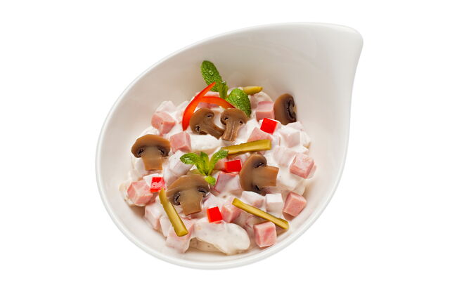 Thekensalat Schinken-Champignon-Salat Dr. Doerr Feinkost GmbH & Co. KG